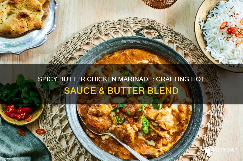 how to make hot sauce and butter marinade for chicken