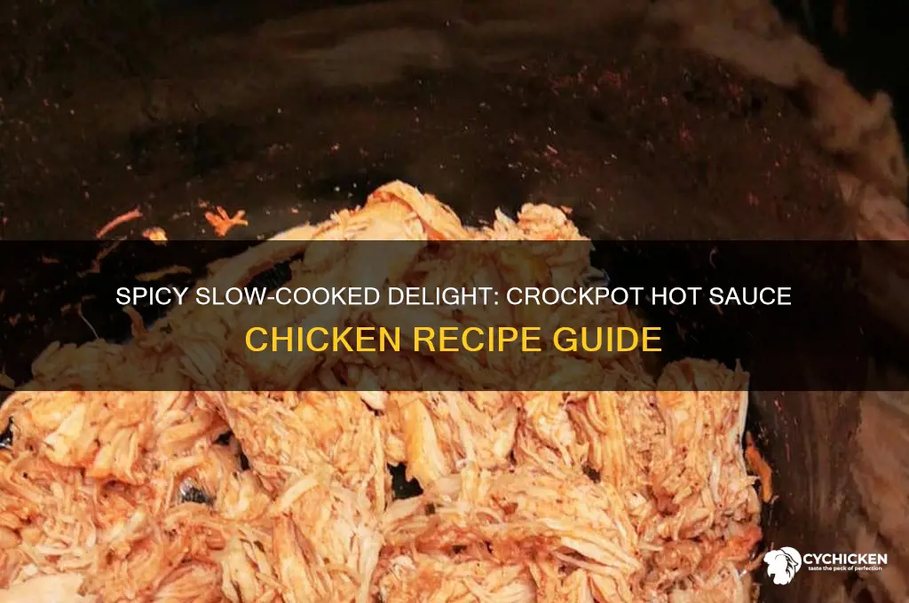 how to make hot sauce chicken in crockpot