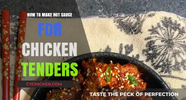 Spicy Chicken Tenders: Crafting the Perfect Hot Sauce at Home
