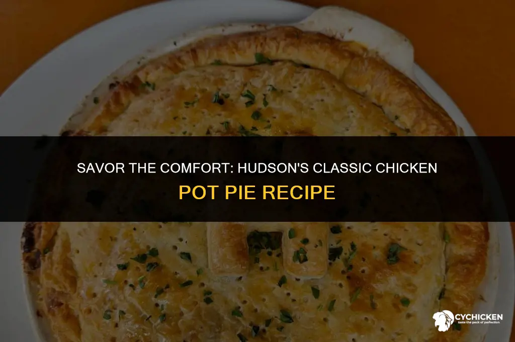 how to make hudsons chicken pot pie