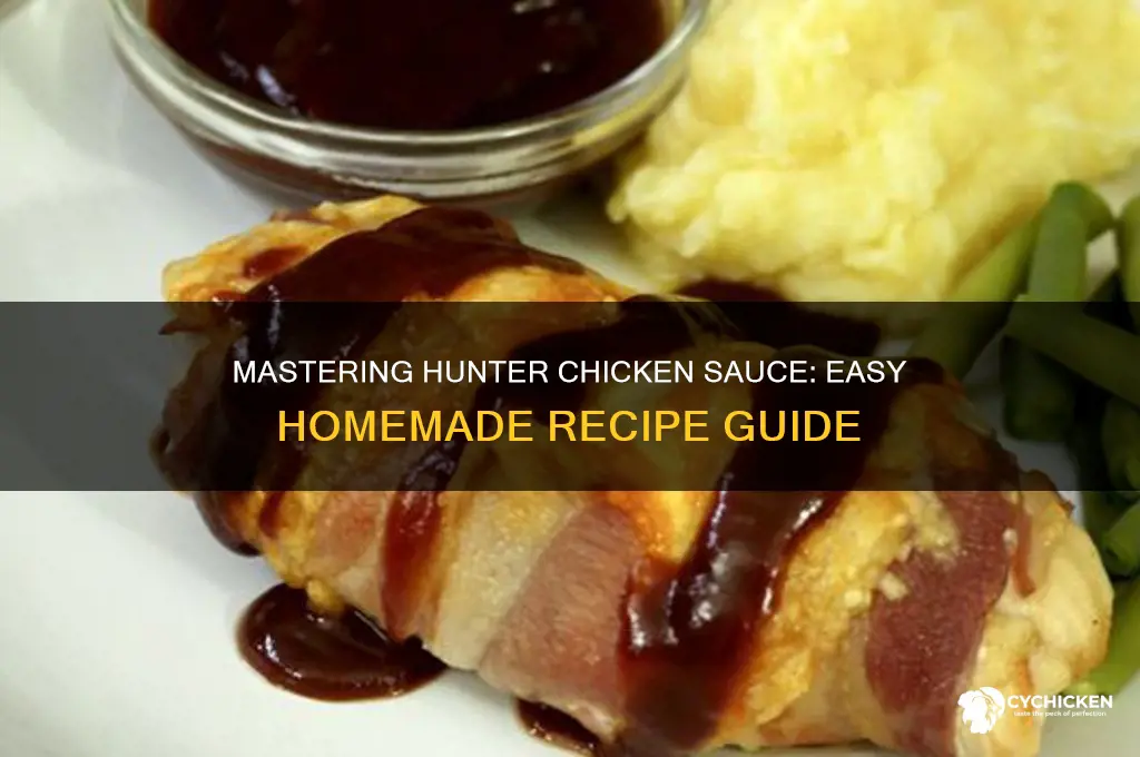 how to make hunter chicken sauce