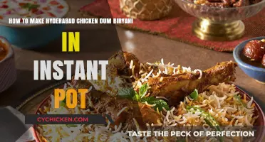 Instant Pot Hyderabad Chicken Dum Biryani: A Flavorful Journey