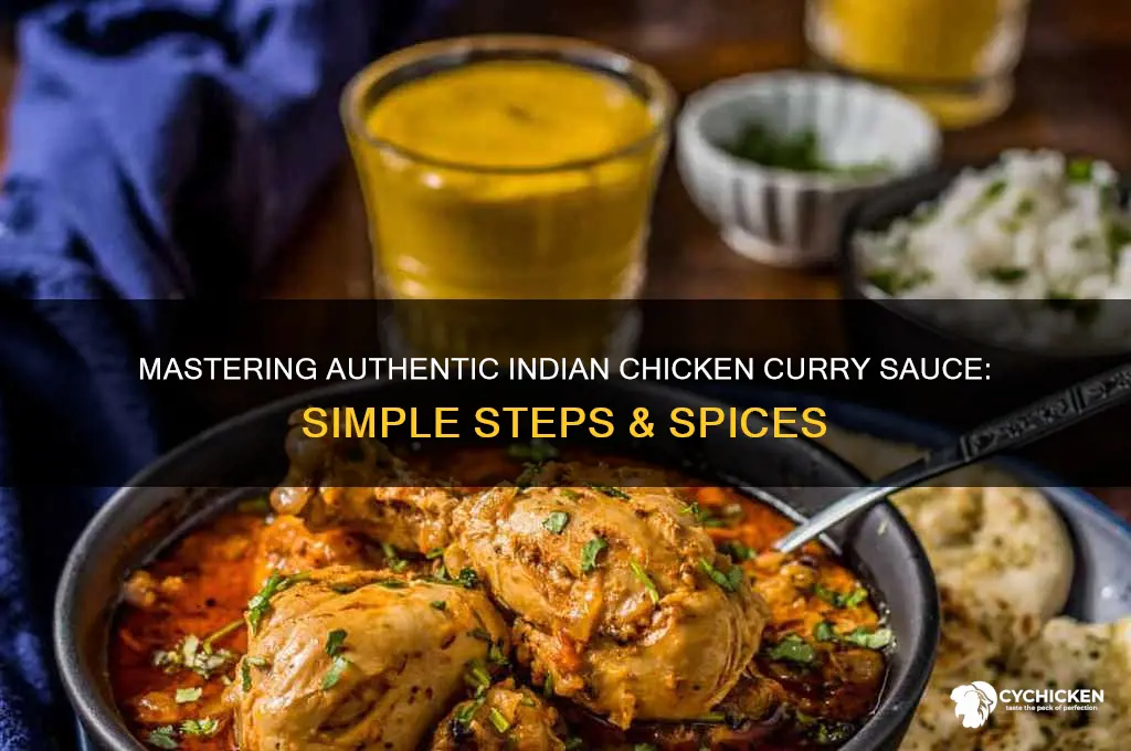 how to make indian chicken curry sauce