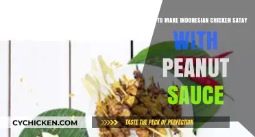 Authentic Indonesian Chicken Satay Recipe with Creamy Peanut Sauce