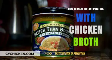Elevate Your Instant Potatoes with Rich Chicken Broth: A Simple Guide