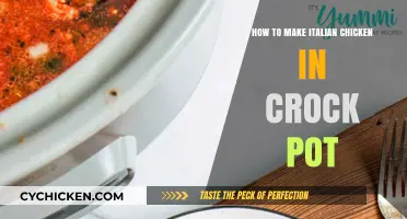 Delicious Italian Chicken in a Crock Pot: A Simple Recipe