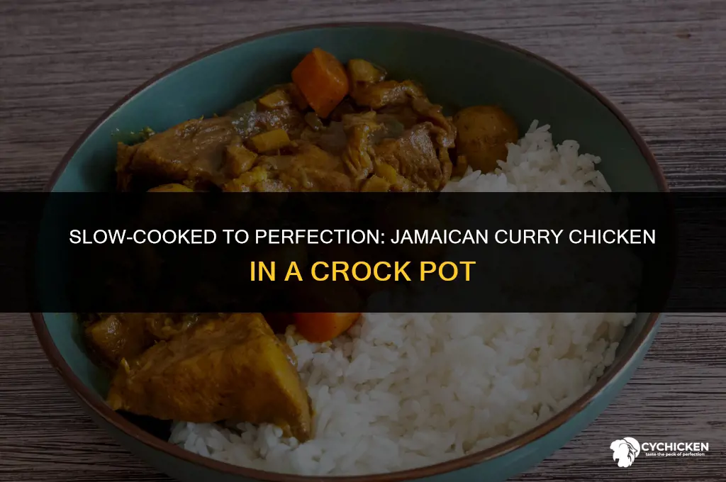 how to make jamaican curry chicken in a crock pot