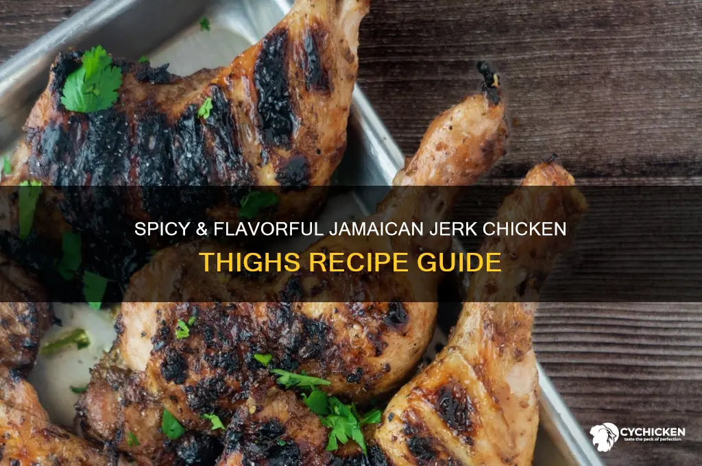 how to make jamaican jerk chicken thighs