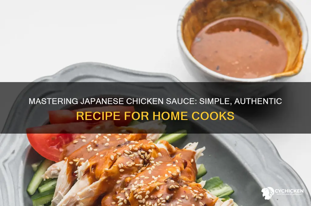 how to make japanese sauce for chicken