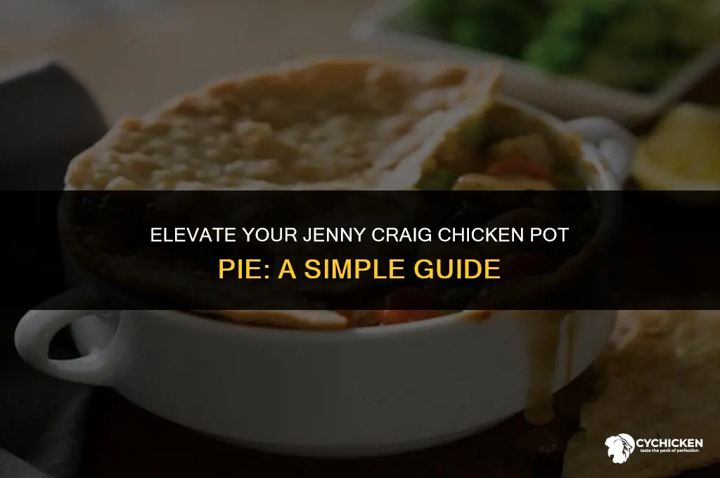 how to make jenny craig chicken pot pie better