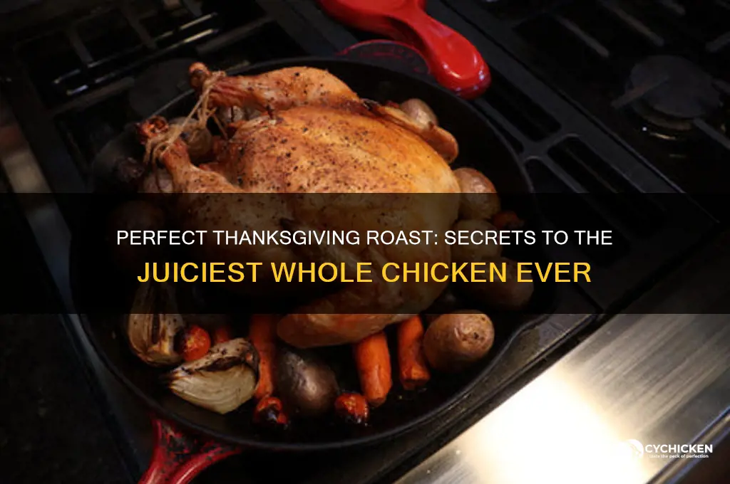 how to make juiciest roast chicken whole for thanksgiving