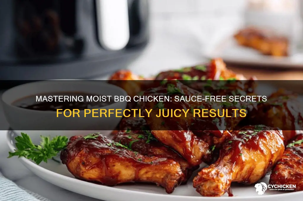 how to make juicy barbeque chicken without sauce