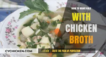 Savor the Flavor: Kale and Chicken Broth Delight