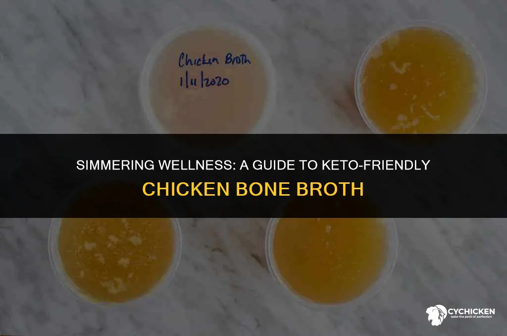 how to make keto chicken bone broth