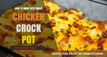 Deliciously Easy Keto Crack Chicken in Your Crock Pot