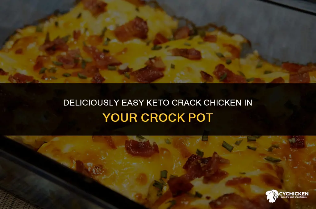 how to make keto crack chicken crock pot