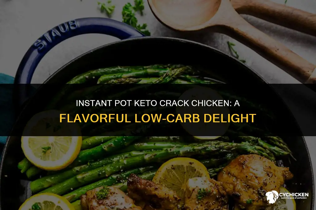 how to make keto crack chicken instant pot