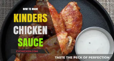 Delicious Kinders Chicken Sauce Recipe: Easy Homemade Cooking Guide
