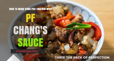 Master Kung Pao Chicken with PF Chang's Sauce at Home