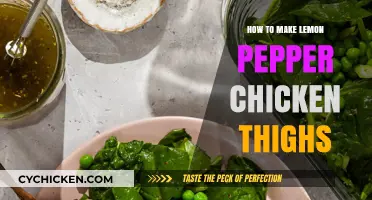 Juicy Lemon Pepper Chicken Thighs: Easy Recipe for Perfect Flavor