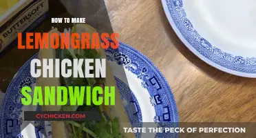 Flavorful Lemongrass Chicken Sandwich Recipe: Easy Steps for a Tasty Twist