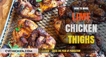 Juicy Lime Chicken Thighs: Easy Recipe for Flavorful, Tender Perfection