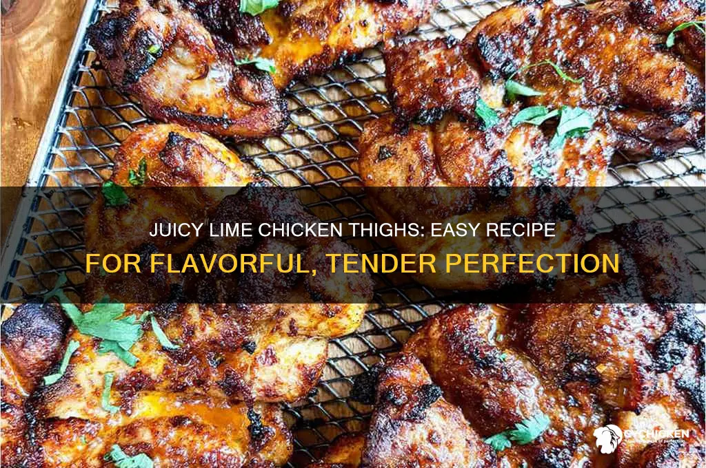 how to make lime chicken thighs