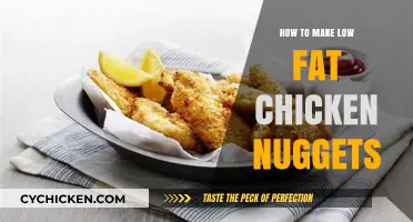 Healthy Homemade Chicken Nuggets: Low-Fat, Crispy, and Delicious Recipe