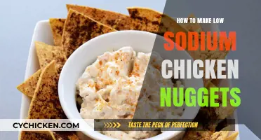 Healthy Homemade Chicken Nuggets: Low Sodium, High Flavor Recipe