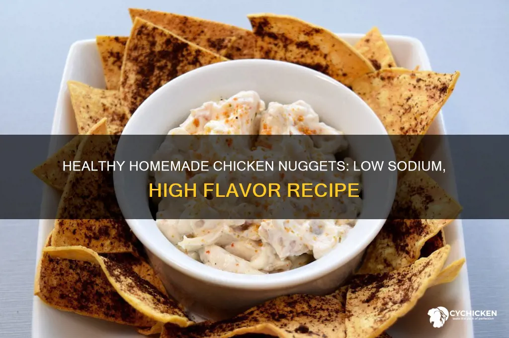 how to make low sodium chicken nuggets