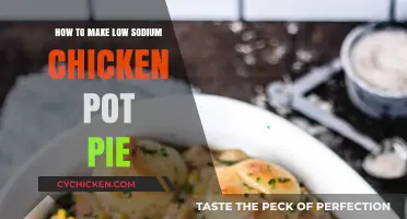 Delicious Low-Sodium Chicken Pot Pie: A Healthy Twist on a Classic Comfort Food