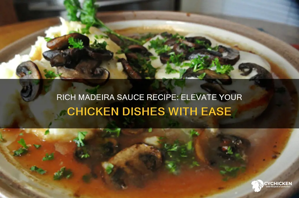 how to make madeira sauce for chicken