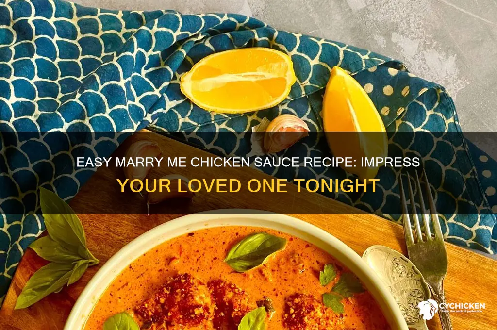 how to make marry me chicken sauce