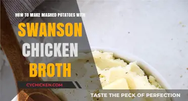 Creamy Mashed Potatoes with a Savory Swanson Chicken Broth Twist