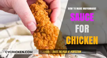 Easy Homemade Mayonnaise Sauce Recipe for Perfect Chicken Dishes