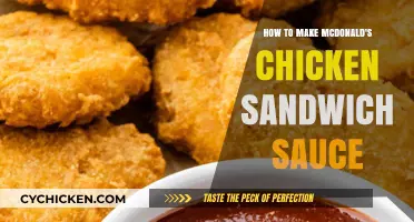 Recreate McDonald's Chicken Sandwich Sauce: Easy Homemade Recipe Guide