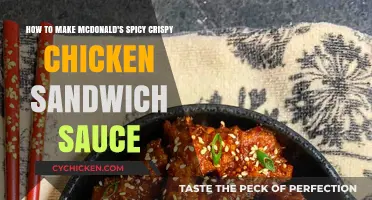 Recreate McDonald's Spicy Crispy Chicken Sandwich Sauce at Home Easily
