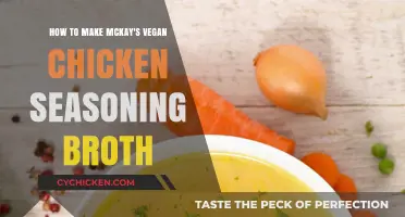 Crafting McKay's Vegan Chicken Seasoning Broth: A Flavorful Plant-Based Alternative