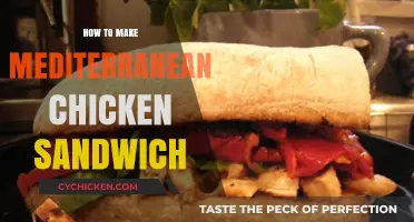 Delicious Mediterranean Chicken Sandwich Recipe: Easy Steps to Make Yours