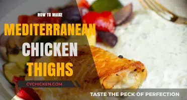 Juicy Mediterranean Chicken Thighs: Easy Recipe for Flavorful Dinner