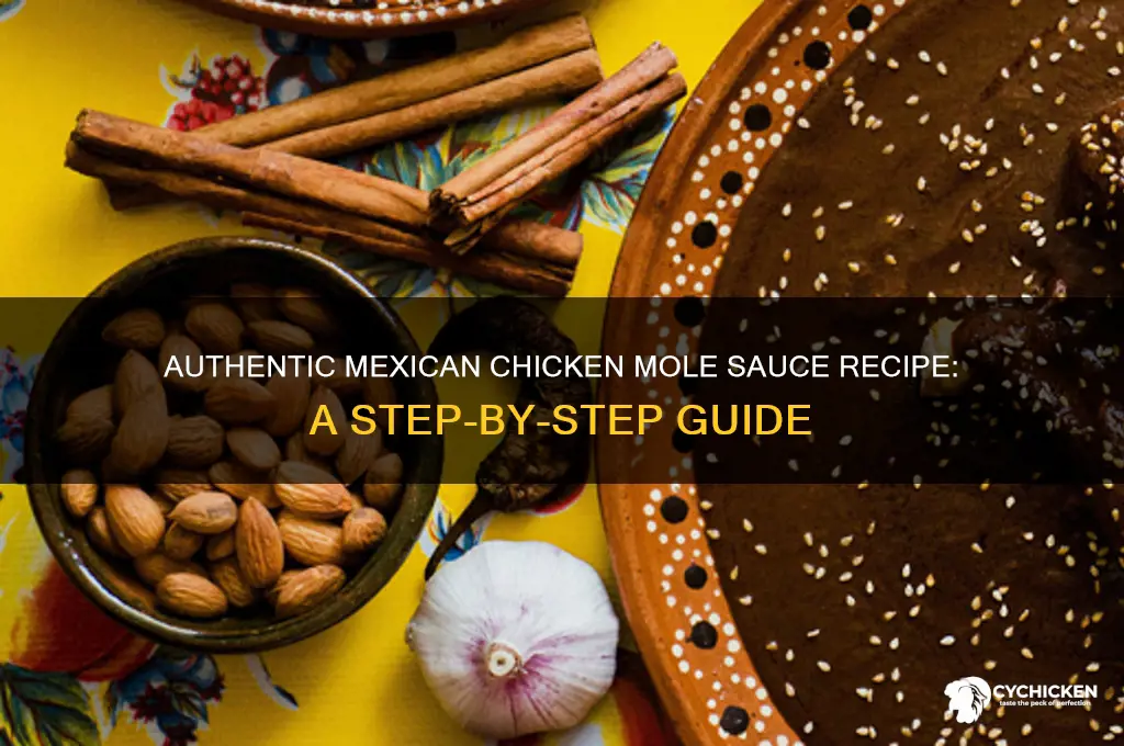 how to make mexican chicken mole sauce