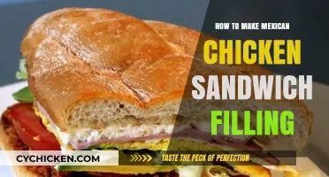 Spicy Mexican Chicken Sandwich Filling: Easy, Flavorful Recipe Guide