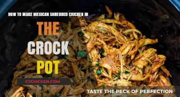 Effortless Mexican Shredded Chicken in Your Crock Pot