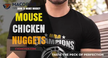 Delicious Mickey Mouse Chicken Nuggets: Easy Recipe for Kids