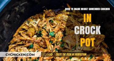 Crockpot Perfection: How to Make Moist Shredded Chicken