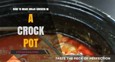Slow-Cooked Mojo Chicken: A Flavorful Crock Pot Delight