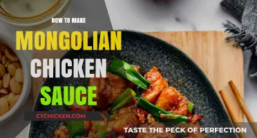 Easy Homemade Mongolian Chicken Sauce Recipe: A Flavorful Stir-Fry Essential