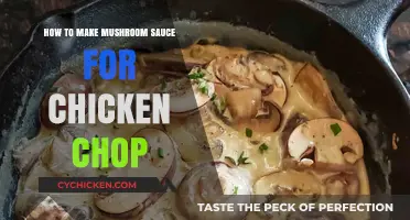 Creamy Mushroom Sauce Recipe: Elevate Your Chicken Chop with Savory Flavor
