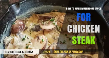 Creamy Mushroom Sauce Recipe: Elevate Your Chicken Steak with Ease