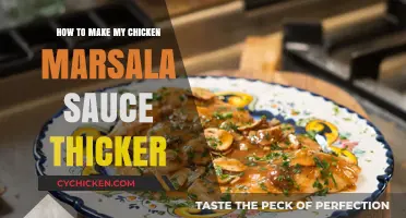 Thicken Your Chicken Marsala Sauce: Simple Tips for Perfect Consistency